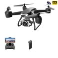 thumbnail image 1 of 4K HD Aircraft Toy 6-axis RC Drone Toys 2.4GHz Regalo para niños y niñas (batería 1) Ndcxsfigh libre de BPA, 1 of 8