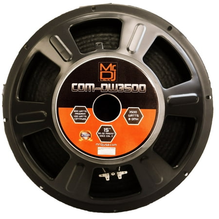 MR DJ PRODW3500 Subwoofer Black 3500W 15 PRO PA DJ Home Audio Raw Speaker 8 ohm Woofer