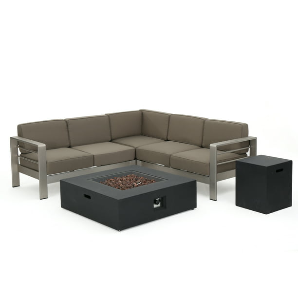 Crested Bay Outdoor V Shaped Sofa Set, Crested Bay Outdoor Furniture