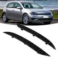 thumbnail image 3 of 2Pcs Brillant Pare-Chocs Arrière Noir Ensemble Adapté pour MK7.5 GTD R2017-2020, 3 of 8