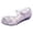 Purple, variant on Gyujnb Girls Jelly Sandals Rhinestone Bow Soft Sole Hook and Loop Princess Shoes for Dress Up,9-9.5 Years