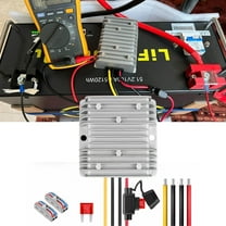 Nilight 48V 36V to 12V DC Converter - 120W 10A Waterproof Voltage Regulator with Fuse 12V Step Down Power Supply for Golf Carts, Scooters, RVs, Boats