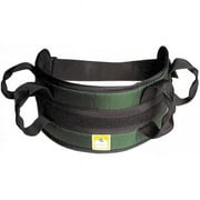 Padded transfer belt, side release buckle, small, blue