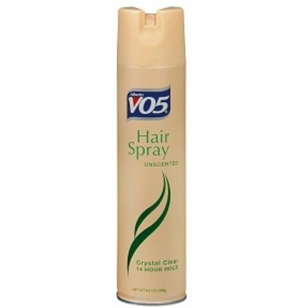 VO5 Crystal Clear Hairspray, Unscented 8.5 oz (Pack of 3)