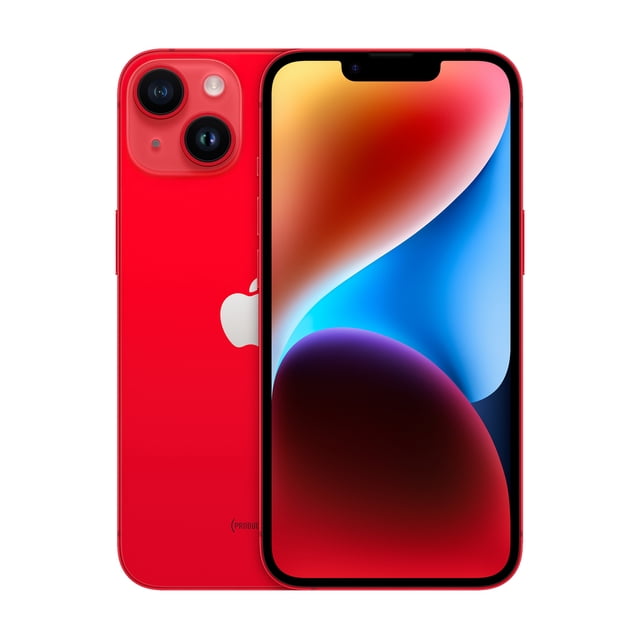 Celular iPhone 14 128GB Rojo eSIM Reacondiconado