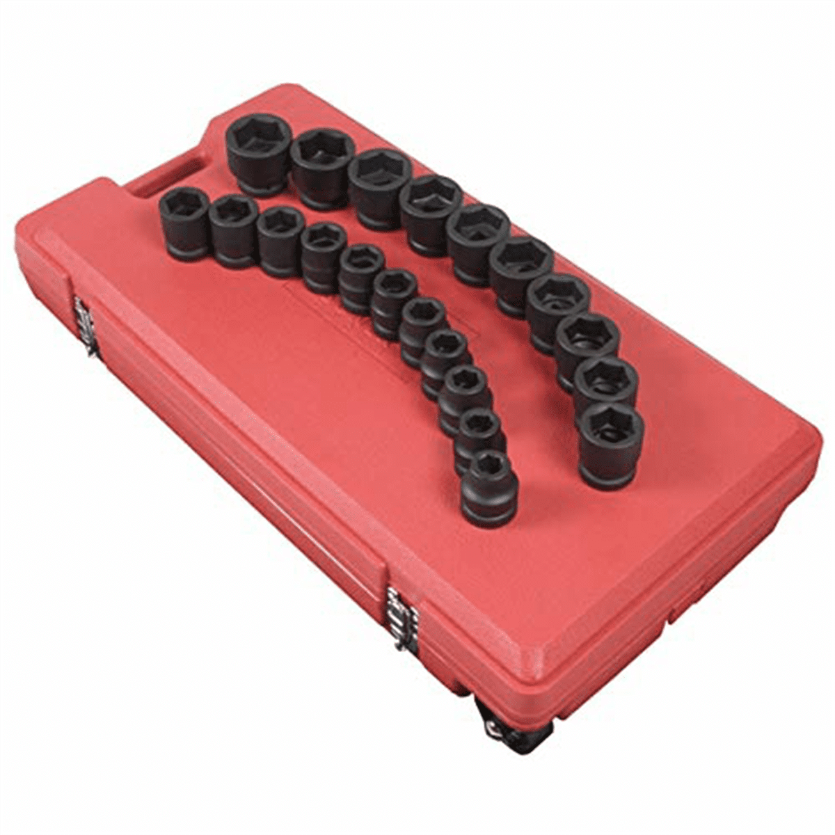 Sunex 5692 1" Drive 21 Piece SAE Impact Socket Set