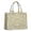 Yellow Lemon Fruit-3, variant on Large Capacity Tote Bag,Yellow Lemon Fruit Slices White Pattern Handbag Fashion Luxury Tote Bag,15.7"x13"x 5.1" Inches,Laptop Compatible