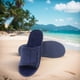 thumbnail image 4 of Deslizantes Zapatos Casa Punta Abierta Ajustable Transpirable Interior Al Aire Libre para Hombres, 4 of 9