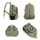 thumbnail image 2 of Mochila Mochila portátil para hombres Mochila de viaje Mochila de lona de gran capacidad Bolsa de al Tomshoo Mochila, 2 of 7