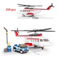 thumbnail image 1 of Juegos de pasajeros de avión de ciudad, Kits de estación de Aeropuerto de Terminal de amigos, modelo de helicóptero, bloques de construcción, juguetes de construcción para niños, 1 of 4
