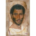 thumbnail image 2 of Unknown 2nd Century Romano-Egyptian Artisan 17x24 White Modern Wood Framed Museum Art Print Titled - Mummy Portrait of a Bearded Man, 2 of 4