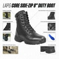 thumbnail image 2 of LA Police Gear Men's Core Side-Zip 8" Tactical Duty Boot, 2 of 4