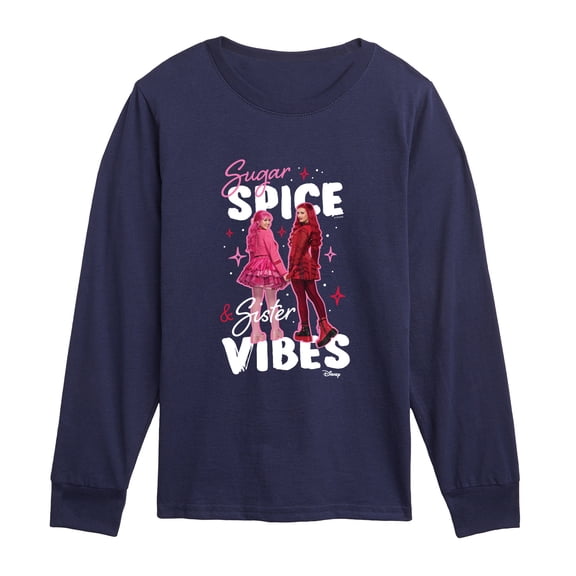 Descendants: Wicked Wonderland - Sister Vibes Long Sleeve Graphic T-Shirt