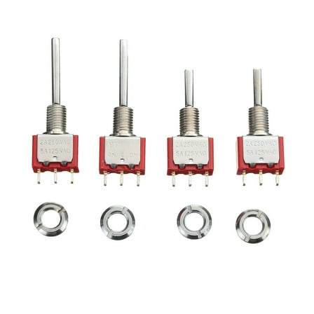 4Pcs RC Transmitter 3/2 Position Toggle Switch For FLYSKY Radiolink WFLY OPENTX