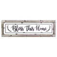 thumbnail image 1 of Stratton Home Decor Bless This Home Framed Enamel Sign Wall Decor, 1 of 5