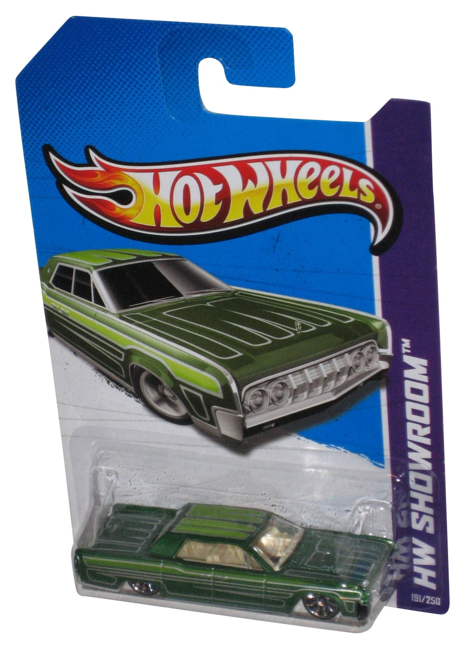 Hot Wheels 2007 New Models - Blue '64 Lincoln Continental 1:64 Scale Die-Cast Car - View #4