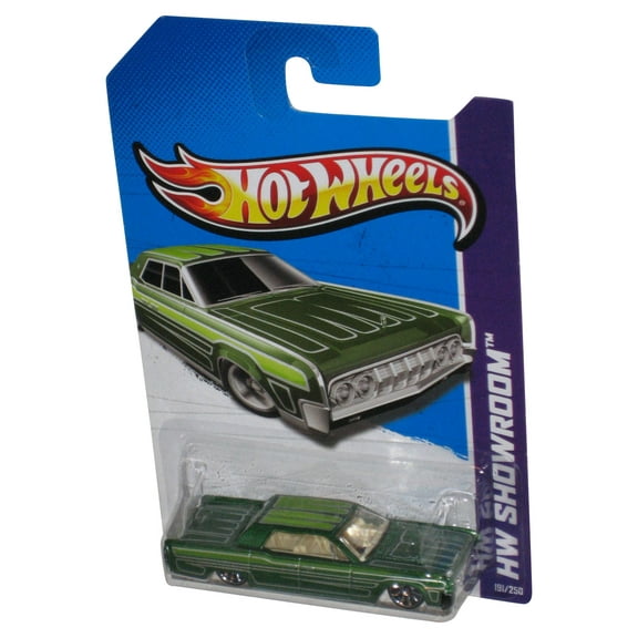Hot Wheels HW Showroom (2012) Green '64 Lincoln Continental Toy Car 191/250