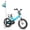 Royal Blue, variant on JOYSTAR Little Rock Boys bike with Flag & Number Plate,16 inch Kids Bike, Green