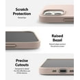 thumbnail image 5 of Ringke Air-S Case Compatible with iPhone 12 mini, Silicone Flexible TPU Shockproof Matte Slim Phone Cover - Pink Sand, 5 of 9