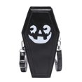 thumbnail image 1 of Bolso Gótico para Mujer Piel Sintética Con Correa Ajustable Halloween Cosplay, 1 of 9