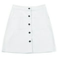 thumbnail image 4 of Sngxgn Women's Elastic Waist Stretch Bodycon Midi Pencil Skirt(White,XL), 4 of 5
