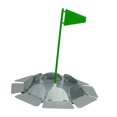 thumbnail image 2 of Copa de práctica Strade Fareast Limited ayuda para entrenamiento con putt con bandera verde, 2 of 8