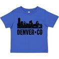 thumbnail image 3 of Inktastic Denver Colorado Skyline Grunge Boys or Girls Toddler T-Shirt, 3 of 5