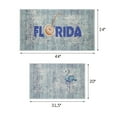 thumbnail image 5 of Sussex Home US States Design Non Skid Washable Kitchen Runner Rugs Set of 2 - Multipurpose Low Pile Area Rugs for Laundry Room, Entryway, Bathroom - Set of 44 x 24 and 31.5 x 20 Inches Floor Mats, 5 of 8