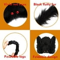 thumbnail image 4 of Ayieyill 5 Pcs Giant Spider Halloween Decorations Outdoor, Scary Hairy Spiders for Halloween Yard Decorations, Haunted House Props, 4 of 7