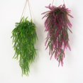 thumbnail image 2 of Plantas colgantes artificiales Vines helechos Persia Rattan Fake Plastic Ivy Hojas para pared Garland Home Room Patio Decoración interior al aire libre Feliz Sencillez, 2 of 5