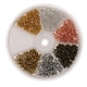thumbnail image 3 of 264 piezas de aleación de zinc, espaciador de copo de nieve, joyería, suministros de fabricación de bricolaje, sueltas Baoblaze Perlas sueltas del corazón de la joyería, 3 of 8
