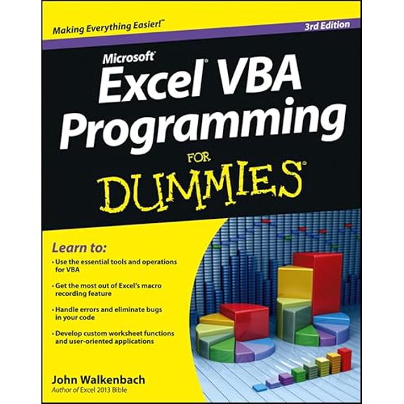 Pre-Owned Excel VBA Programming for Dummies: Third Edition (Paperback) 1118490371 9781118490372