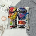 thumbnail image 2 of Orinice Pop Art Boxing Gloves Graphic Decorative Cushion Throw Pillow Cover 1PC 12x12in, 2 of 5