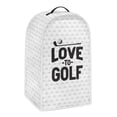 thumbnail image 2 of HELLHERO There is only one dust cover Mixer Cover for Machine Washable Polyester Dust prevent, LOVE TO GOLF, 2 of 6