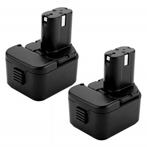 Shentec Upgraded 2-Pack 3.5Ah 12V Replacemen Battery Compatible with Hitachi EB1214S 324360 EB1212S EB1214L EB1220BL EB1220HL EB1220HS EB1220RS EB1222HL EB1226HL EB1230HL EB1230R EB1230X, Ni-MH