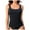 Black, variant on Fulorrnie Tankini Tops for Women Swimwear Top Only Tummy Control Bathing Suit Top No Bottom Modest Swim Top,Black,M