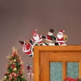 thumbnail image 2 of Christmas Snowman Old Man Doll Decorative Corner Door Number Plate Prop for Festive Party Layout, 2 of 7