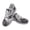 Black & White Marble Swirl, variant on HELLHERO Christmas Breathable Mesh Running Shoes, Lace up Sports Sneakers for Gym Walking and Daily Wear for Men and Women