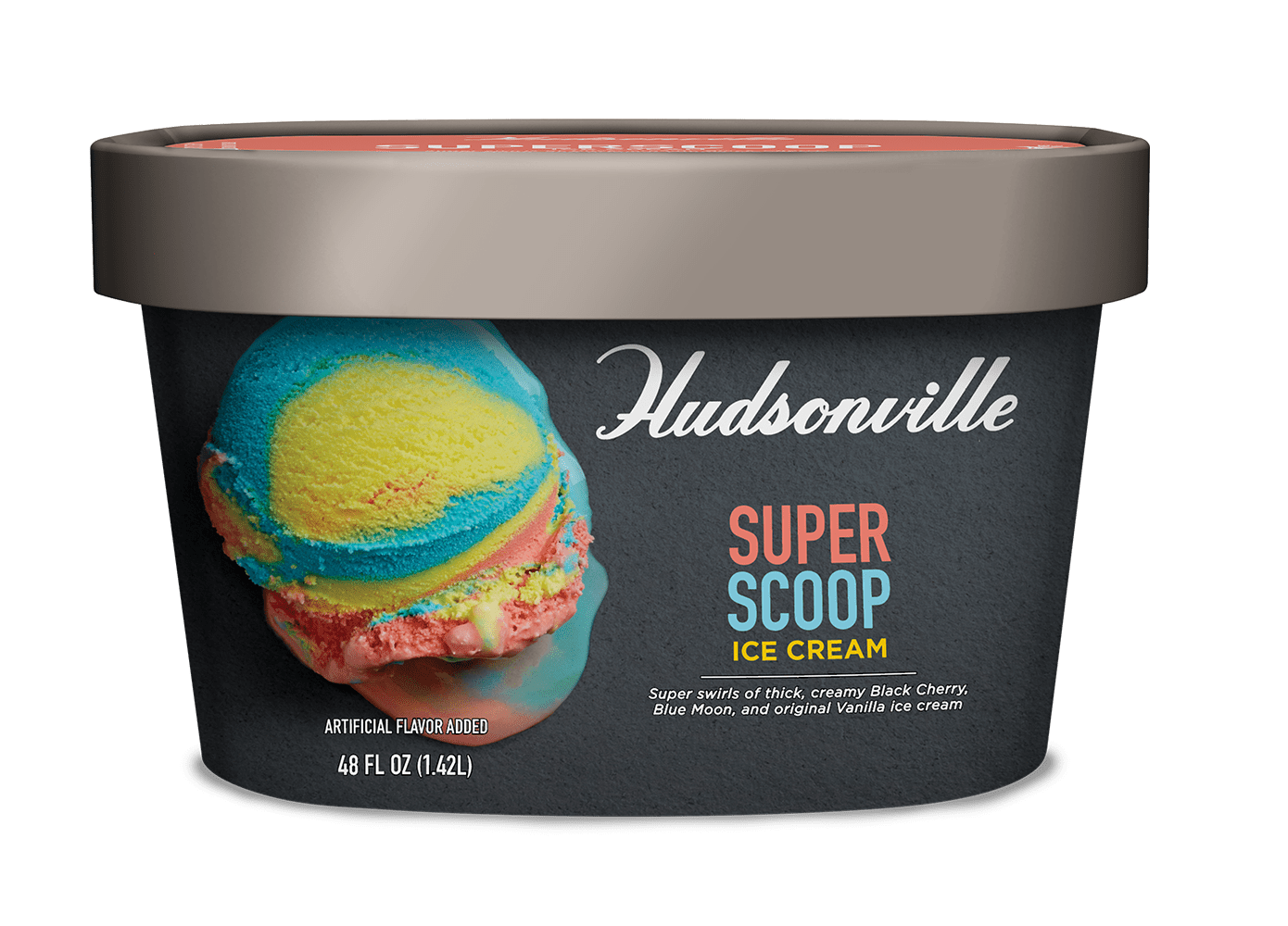 Hudsonville Super Scoop Ice Cream, 48 fl oz