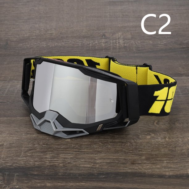 Gafas De Motocross MX ATV Mountain Dirt Bike Off Road Moto Motocicleta Ciclismo huangjie unisex