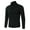 Black, variant on Men's Stylish Stand Up Collar Casual Sweater Coat Korean Fashion Flowers Half Zip Knit Pullover Winter Warm Outwear