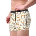 thumbnail image 4 of Naloa Cartoon Corgi Print Mens Underwear - Boxers for Men, Classic Briefs for Men, 4 of 9