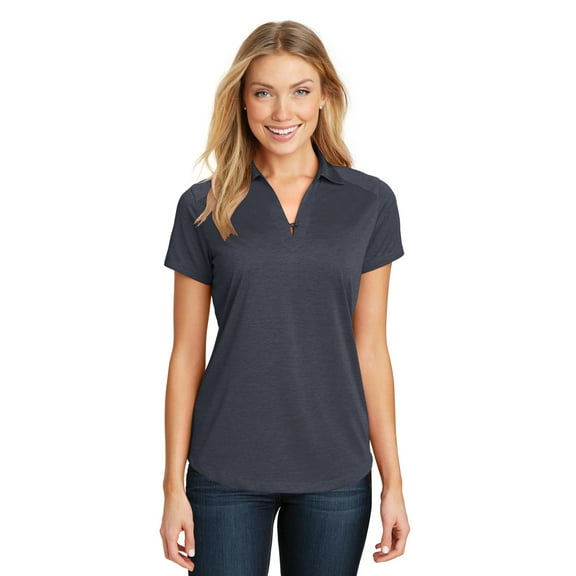 Port Authority L574 Ladies Digi Heather Polo, Womens Polo Shirts