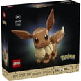 thumbnail image 2 of LEGO Pokémon Eevee - Collectible Building Set for Adults, Ages 18+ - Posable Pokémon Figure for Display - Desk, Bookshelf or Home Office Decor - Gift for Men & Women - 72151, 2 of 7