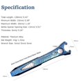 thumbnail image 4 of Titanium Alloy Pry Bar Multi-Tool Bottle Opener Compact Size EDC Multi-Tool Pry Bar Wrench Screwdriver, 4 of 5