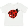 thumbnail image 3 of Inktastic Ladybug with a White Heart Girls Toddler T-Shirt, 3 of 5