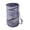 Navy Blue, variant on Maypes Collapsible Wire Mesh Laundry Hamper, Zippered Top, Storage Bag with Straps, Tall Organizer, 29x18x18 In, Black