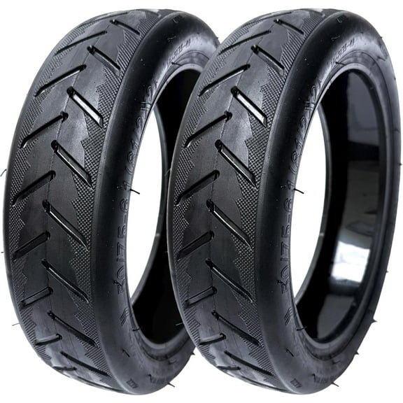 UGNE 8.5x2.0 Tubeless Self-Sealing E-Scooter Tires (2-Pack), Durable Butyl Rubber Vacuum Tyres for Xiaomi, Gotrax, Hover-1, 8.5 Inch Scooters