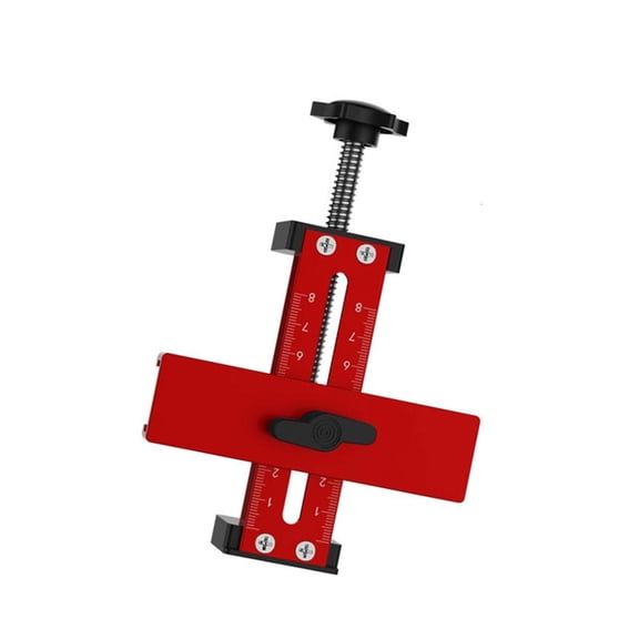 MOMOJIA Professional Woodworking Positioning Device For Cabinet Door Adjustment Heavy Duty Metal Base With Optional Push Mechanism Design