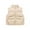 Beige, variant on Girls Solid Color Down Padded Vest Winter Warm Quilted Sleeveless Jacket Outerwear for Toddler Kids Kids Jackets Girls Winter Coats Size 8 Trooper Tech Jackets Big Girls Hooded Jacket Toddler Girl